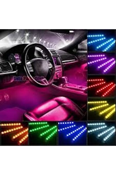 uraz oto aksesuar renault latitude ayak alti rgb led kumandali arac ici aydinlatma fiyati yorumlari trendyol