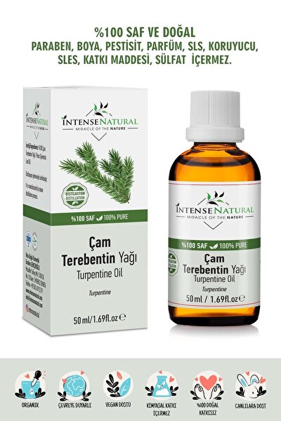 Arifoğlu pine turpentine oil 50 Ml 100 natural vegetable oil