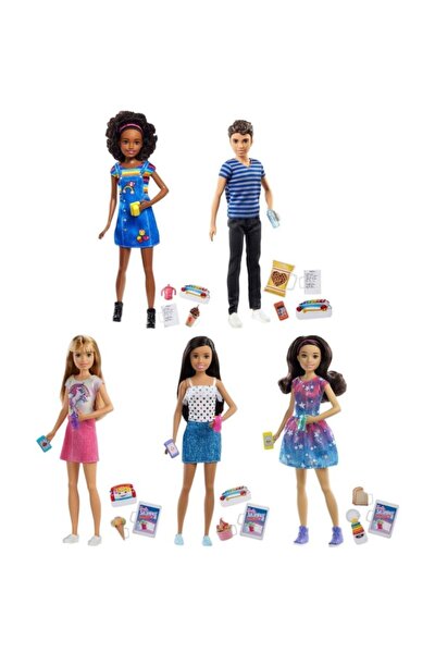Barbie Bebek Bakicisi Bebegi Minik Bebekler Ve Banyo Aksesuarlari Oyun Seti Fxh06 Fhy97 Fiyati Yorumlari Trendyol