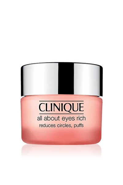 clinique goz cevresi bakim kremi all about eyes rich 15 ml 20714287047 fiyati yorumlari trendyol
