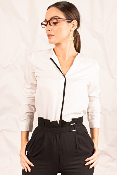 Blouse - White - Regular fit