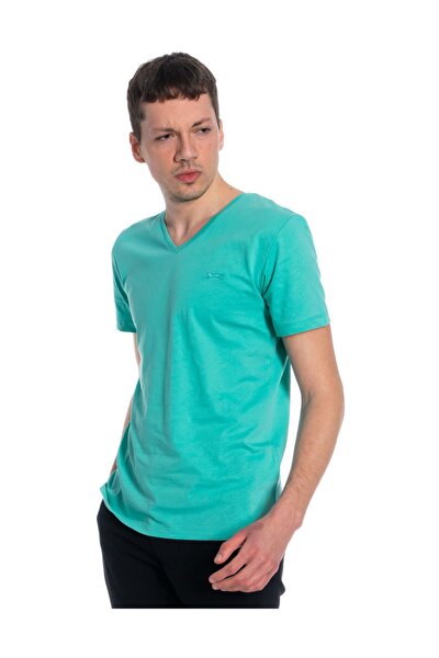 Sport T-Shirt - Türkis - Regular Fit