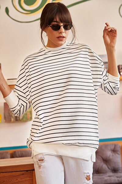 Sweatshirt - Black - Regular fit