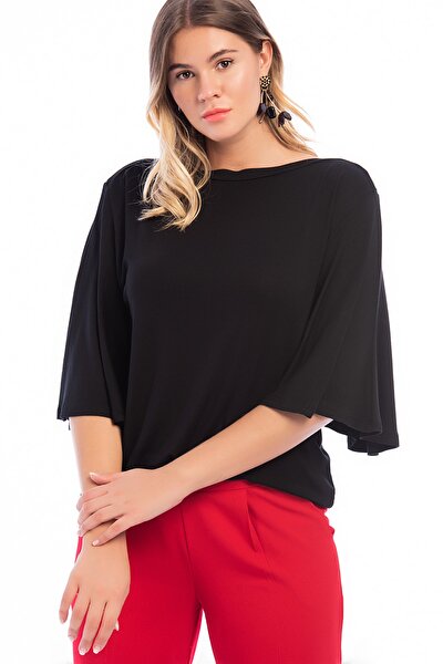 Plus Size Tunic - Black - Relaxed