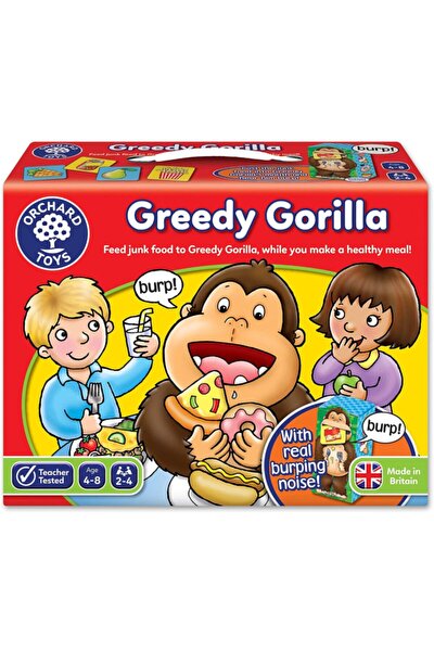 Greedy Gorilla - Aç Gözlü Goril (sesli Ve Pilli Oyun) (4-8 Yaş) (kod:41)