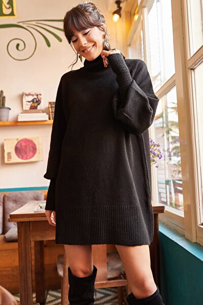 Kleid - Schwarz - Basic