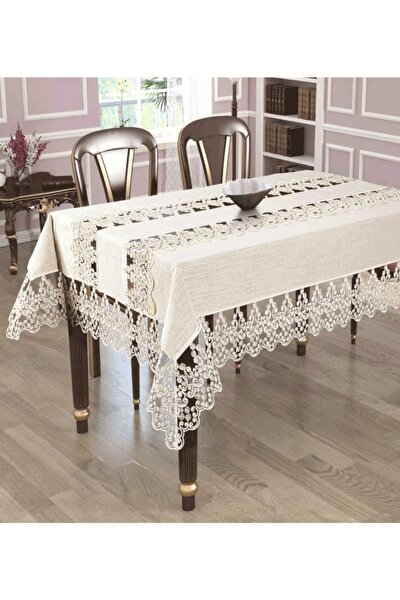 pw pink white home collection calve masa ortusu 160x220 cm lux fransiz dantelli tas gold fiyati yorumlari trendyol