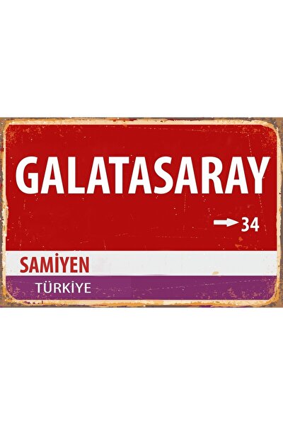 Galatasaray Stadyumu Retro Ahsap Poster – Gala Music Onlineshop