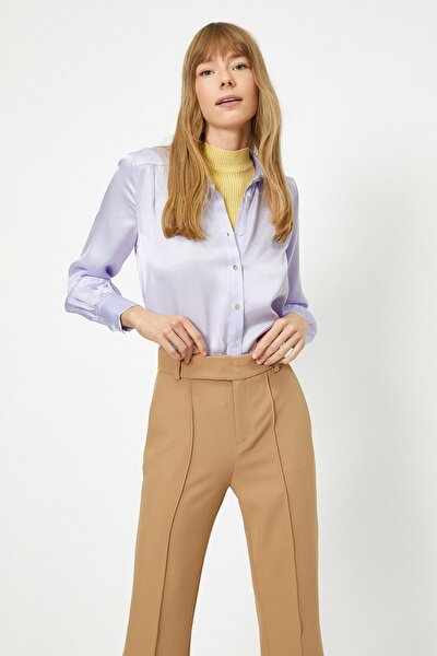 Hemd - Lila - Relaxed Fit
