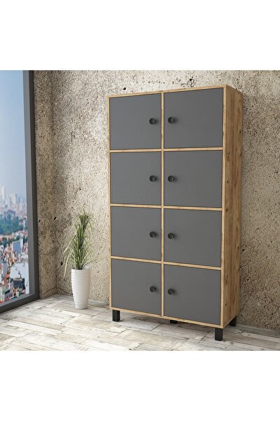 yurudesign vilamo cok amacli dolap ahsap ayak 6kapak cam antrasit siyah vl61 228 fiyati yorumlari trendyol