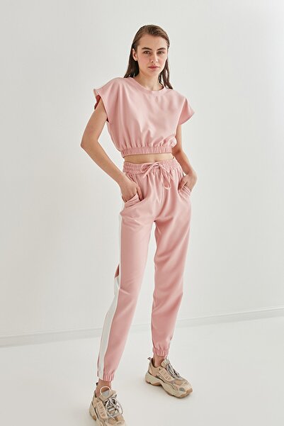 Sweatsuit - Pink - Fitted