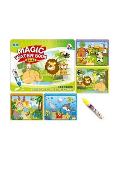Esmay Sihirli Boyama Kitabi Magic Water Etkinlik Kitabi Sulu Kalem Ile Boyama 128 1 Fiyati Yorumlari Trendyol