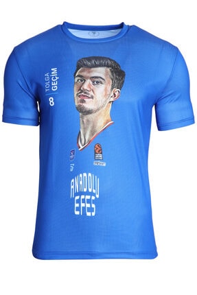 Sportive Anadolu Efes Tolga Geçim Unisex Basketbol T-shirt TKE2020-GECIM