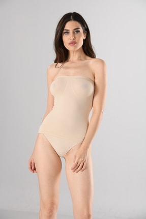 Miss Fit Straples Uzun 1403 Ten Örme Seamless Dikişsiz Soft Basic Kadın Atlet