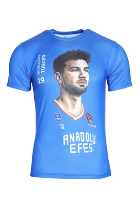 Sportive Anadolu Efes Buğrahan Tuncer Unisex Basketbol T-shirt TKE2020-TUNCER