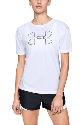 Under Armour Kadın Spor T-Shirt - Performance Graphic Ss - 1351976-100
