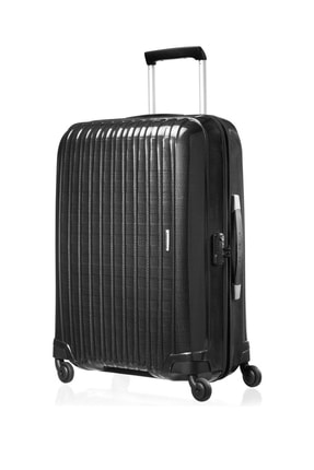 Samsonite Siyah Unisex Chronolite - Orta Boy Dört Tekerlekli Valiz 75 Cm 10941