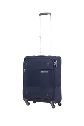 Samsonite Lacivert Unisex Base Boost 55 Cm Kabin Boy Kumaş Valiz 11658