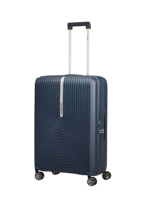 Samsonite Lacivert Unisex Hı-Fı- 4 Tekerlekli Körüklü Orta Boy Valiz 68Cm 72549