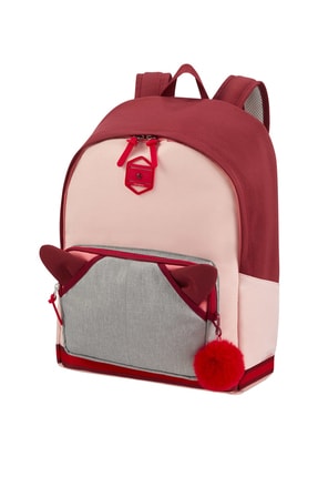 Samsonite Burgundy Pink Mascot Unisex School Spırıt - Sırt Çantası L 49328