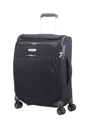 Samsonite Siyah Unisex Spark Sng - 55 Cm Kabin Boy 4 Tekerlekli Valiz 11837