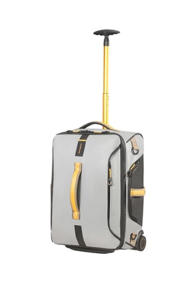 Samsonite Gri - Sarı Unisex Paradiver Light - Duffle 55 Cm Kabin Valiz 28165