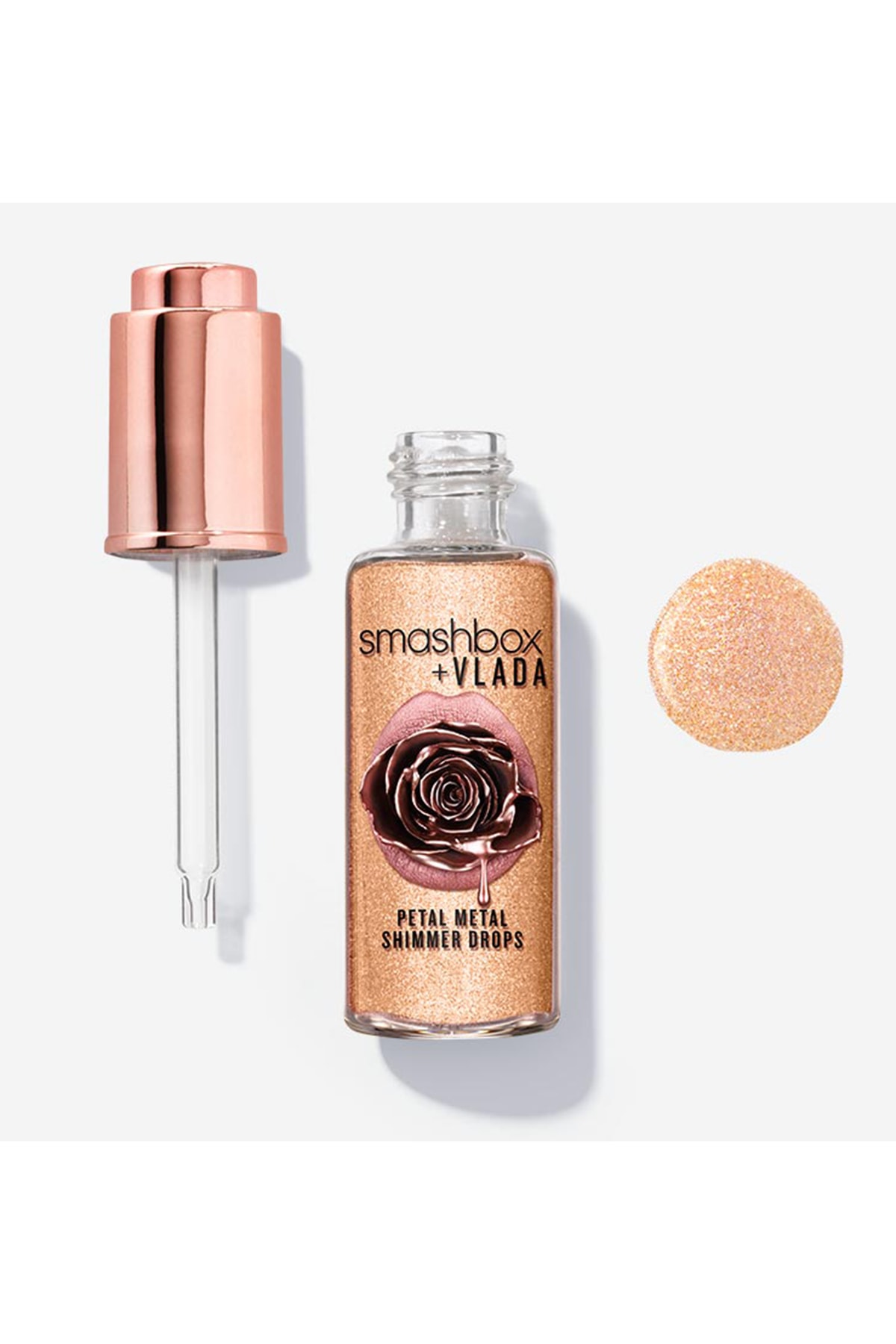 SMASHBOX Likit Aydınlatıcı - Petal Metal Liquid Highlighter Gold Glitz 607710072800