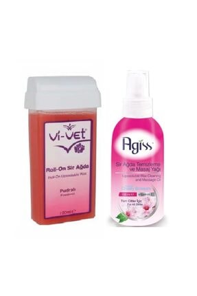 Vi-Vet Roll-on Sir Ağda (100 Ml) Ve Agiss Sir Ağda Temizleme Ve Masaj Yağı (150 Ml)