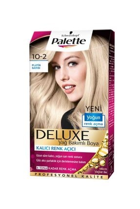 Schwarzkopf Palette Platin Sarısı 10-2 Tüp Krem Saç Boyası 50 ml