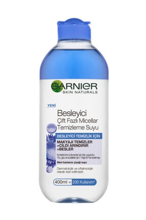 Garnier Besleyici Çift Fazlı Micellar Makyaj Temizleme Suyu 400 ml 3600542098113