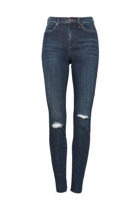 Banana Republic Kadın Koyu İndigo Yüksek Belli Leggin-Fit Orta Yıkamalı Jean Pantolon 366865