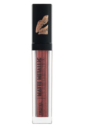 Pastel Profashion Matte Metallic Liquid Lipstick No 502 Terracota - Mat Metalik Likit Ruj