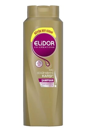 Elidor Saç Dökülmesine Karşı Bakım Saç Bakım Şampuanı 650 Ml. Onaltılı Set