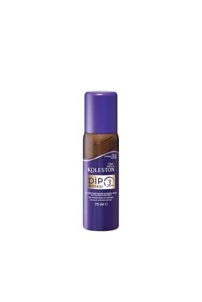 Koleston Dip Boyası 3 Saniye Beyaz Kapatıcı Sprey 75 ml - Koyu Kumral Açık Kahve