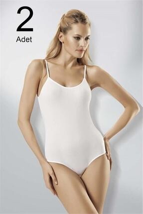 Namaldi Kadın Siyah 2'li Paket Ip Askılı Kancalı Çıtçıtlı Body Elf568n261ccm2