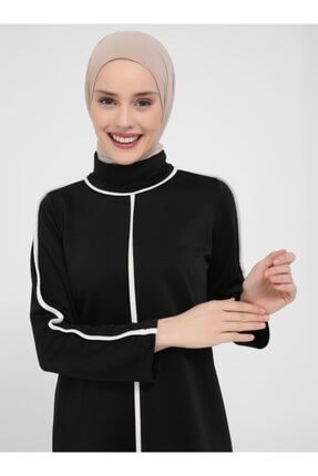 Refka Scuba Biye Detaylı Ikili Eşofman Takımı - Siyah - Casual