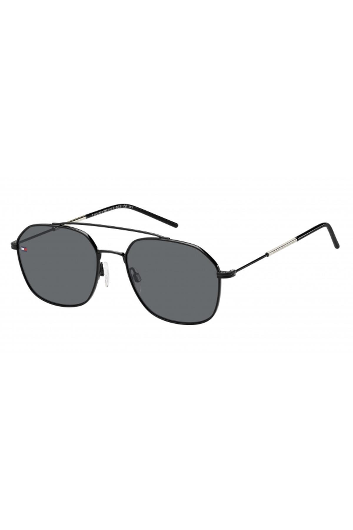 عینک آفتابی مردانه سفید برند tommy hilfiger 1599/S 807 IR 55 G 