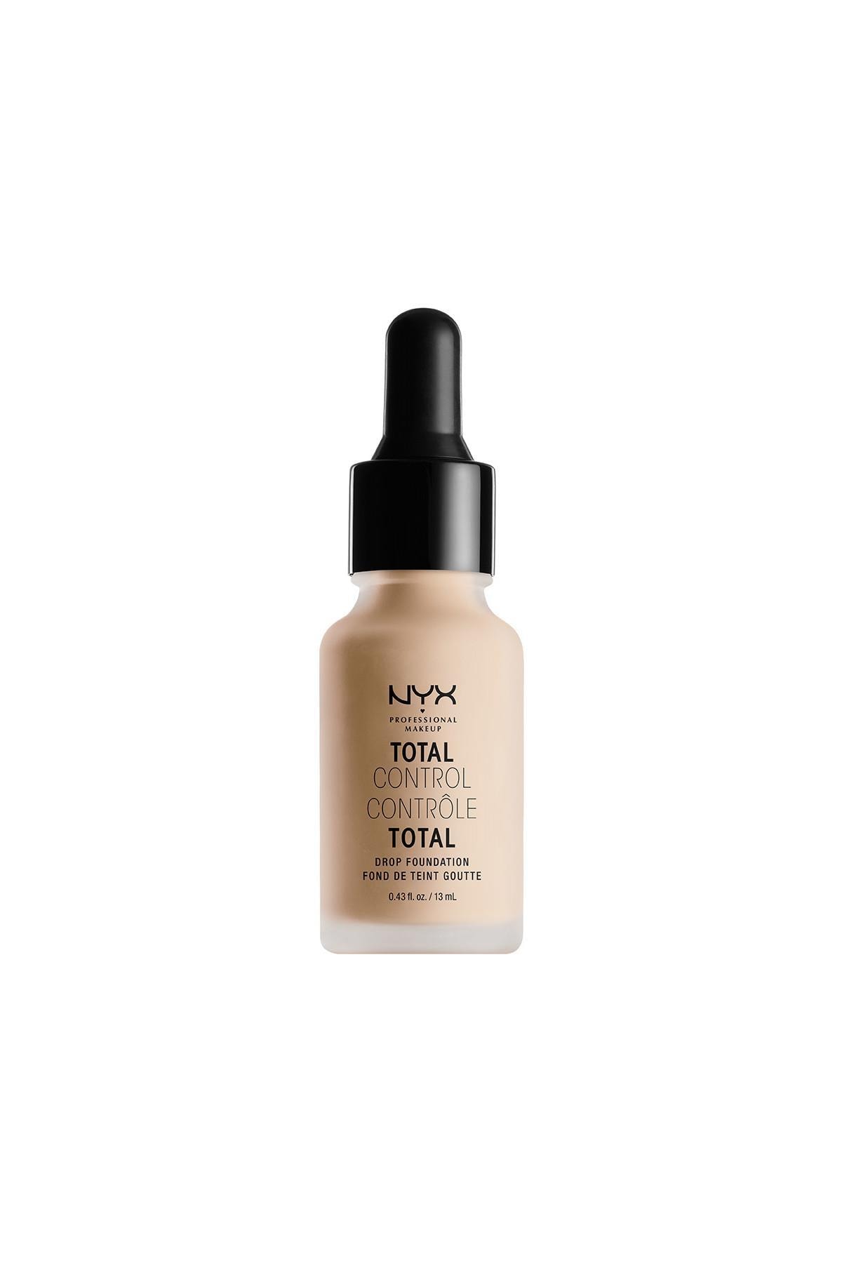 NYX Professional Makeup Mat Fondöten - Total Control Drop Foundation Vanilla 800897068790