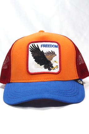 Goorin Bros Unisex Turuncu | Freedom| One Size Kartal Figürlü Şapka