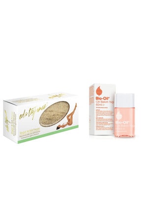 Eda Taşpınar Selülit Giderici At Kılı Fırçası + Hamilelik Sonrası Çatlaklar Ve Lekeler Için 60 Ml Yağ