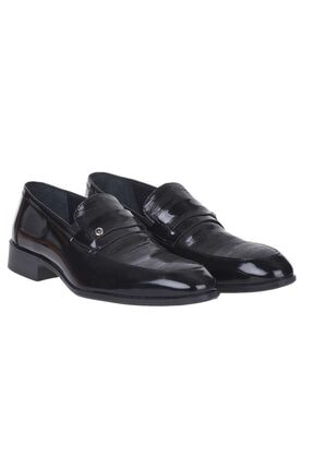 Pierre Cardin 00pc16 Siyah %100 Deri Erkek Rugan Klasik Ayakkabı