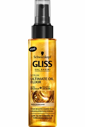 Gliss Ultimate Oil Elixir Nemlendirici Saç Bakım Bakım Serumu 100 ml 9000100801065