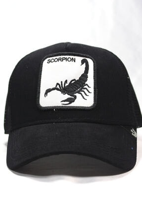 Goorin Bros Unisex Siyah | Scorpion | One Size Akrep Figürlü Şapka