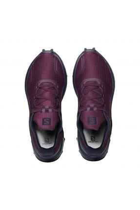 Salomon 408048 Alphacross W Potent Purple/navy Blazer/inda Ink Kadın Outdoor Ayakkabı