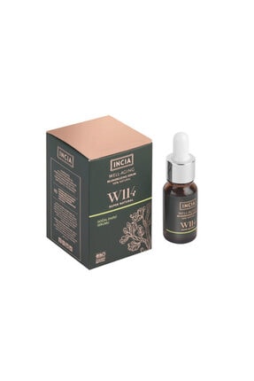 Incia Üzüm Çekirdeği Yağı, Jojoba Yağı, Nar Çekirdeği Yağı,vb. Yağlar Içeren Doğal Enerji Serumu 10 Ml