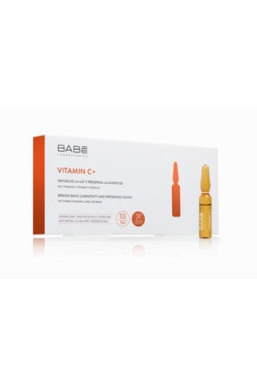 Babe Vitamin C+10'lu Ampül - Aydınlatıcı Bakım Serumu 10 X 2 Ml