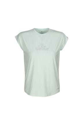 Lumberjack CT427 KATE MINIMAL T-SHIR Mint Kadın T-Shirt 100582866