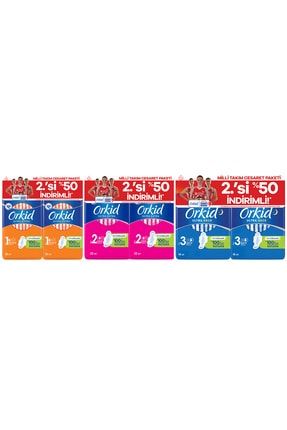 Orkid Ultra Extra Cesaret Paketi ( 52'li Normal+44'lü Uzun+36'lı Gece)