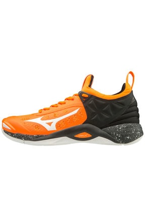 Mizuno Wave Momentum Unisex Voleybol Ayakkabısı Turuncu/siyah