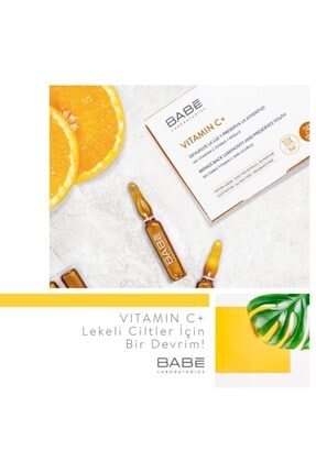 Babe Vitamin C+10'lu Ampül Aydınlatıcı Cilt Bakım Serumu 10 X 2 ml